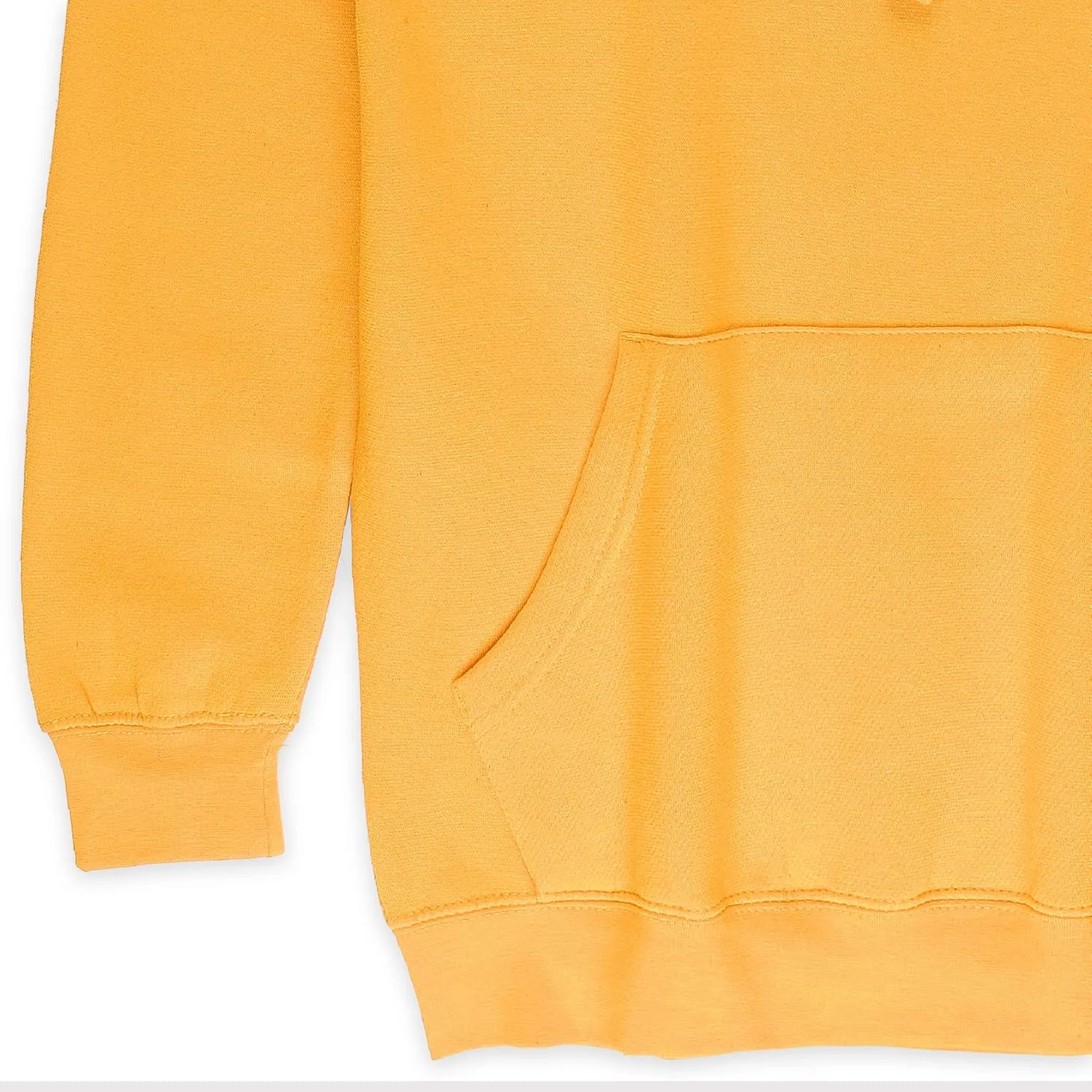 7.75oz Mid Weight Classic Pullover Fleece Hoodie | Cotton Blend Unisex Decorator Blanks Style 717