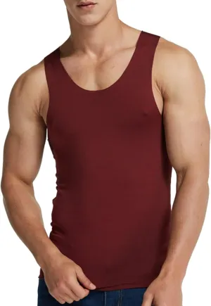 Big and Tall Tank Tops for Men Sleeveless Gym Workout Summer Muscle Tee Vest Athletic Sports Compression Undershirt