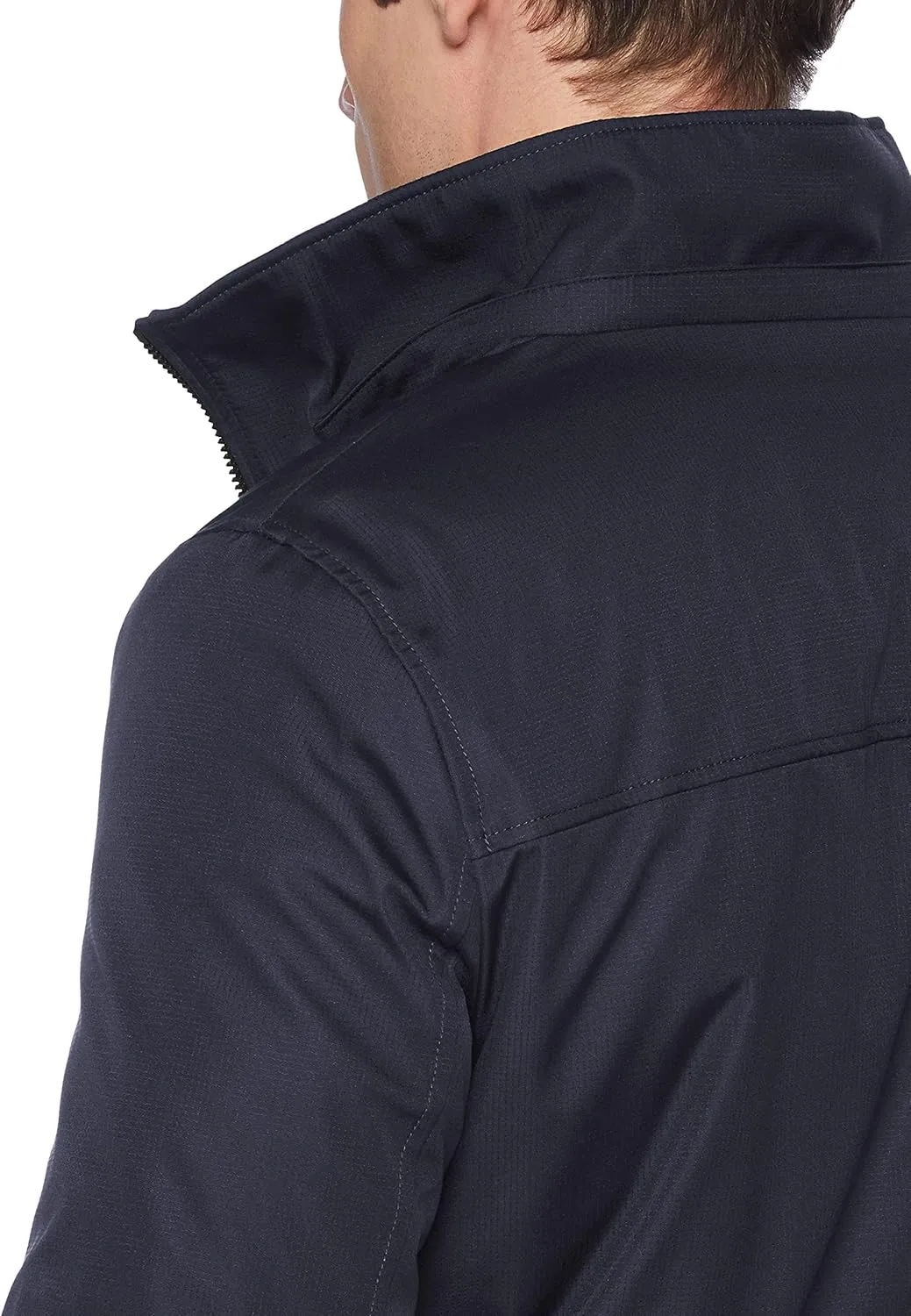 Calvin Klein Men's Hooded Jacket with Removable Bib