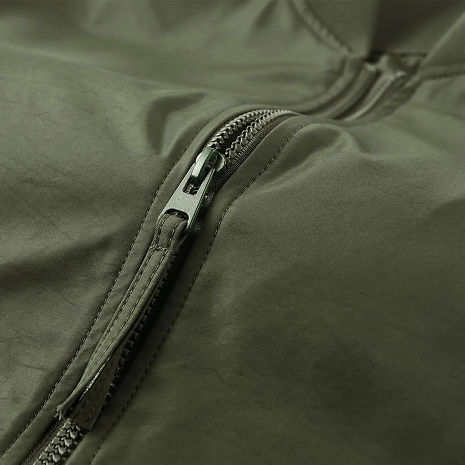 Finelylove Mens Flight Bomber Jacket Waterproof Military Windbreaker Windproof Fall Jackets Outdoor Soft Shell Jacket
