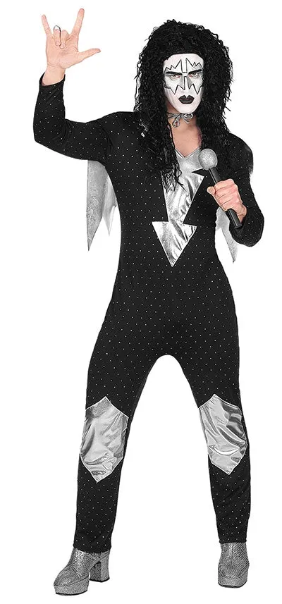 Heavy Metal Rock Star Herrenkostüm