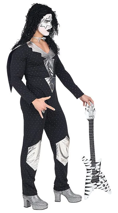 Heavy Metal Rock Star Herrenkostüm