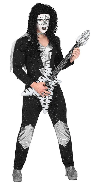 Heavy Metal Rock Star Herrenkostüm