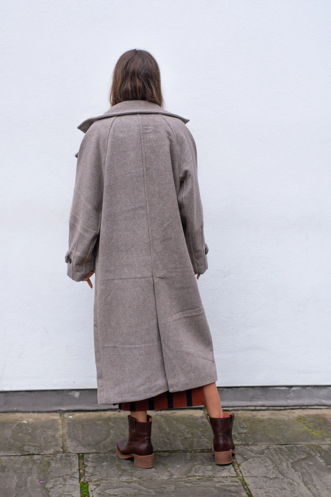 ICHI Gazia Desert Melange Taupe Jacket