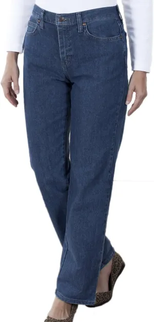 LEE Women's Relaxed Fit Straight-Leg Jean