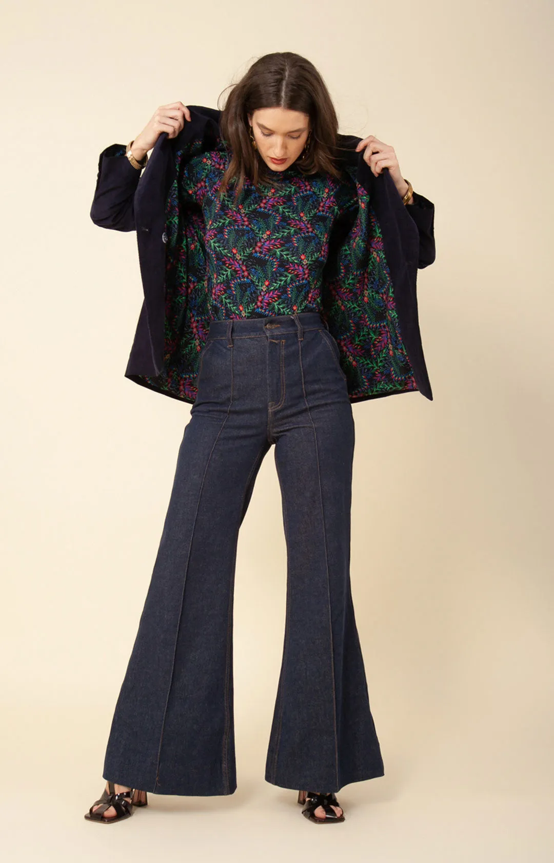 Lilou Jersey Turtleneck Top
