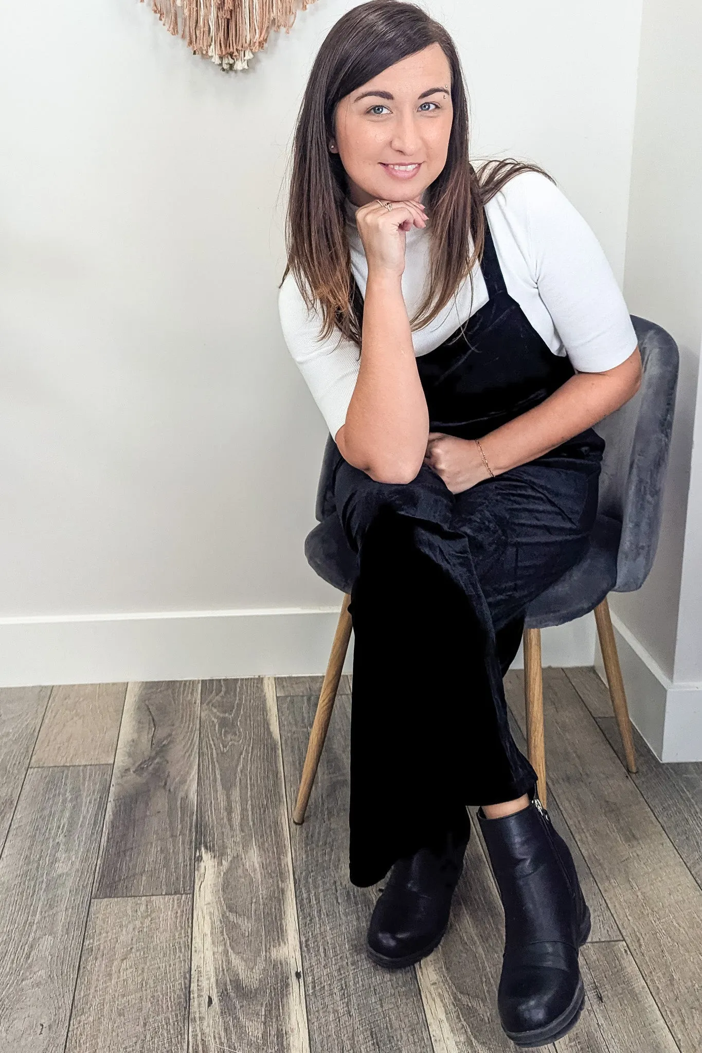 MT Velvet Overalls