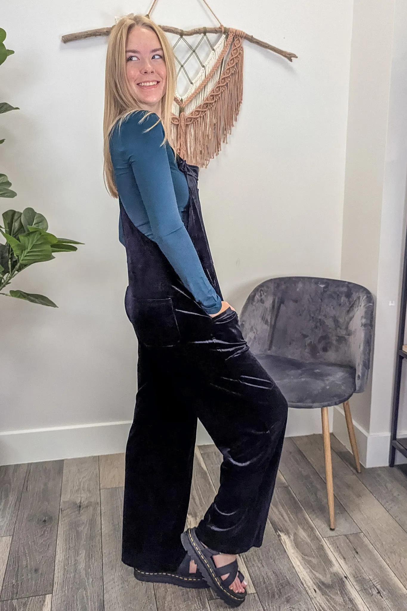 MT Velvet Overalls