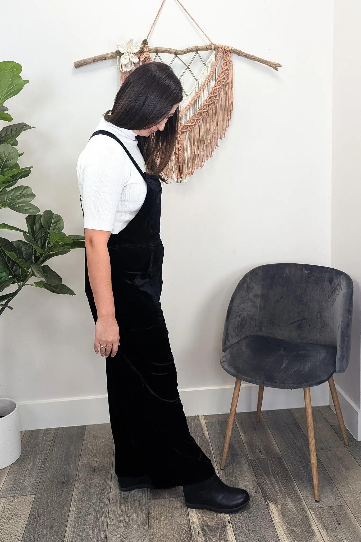 MT Velvet Overalls