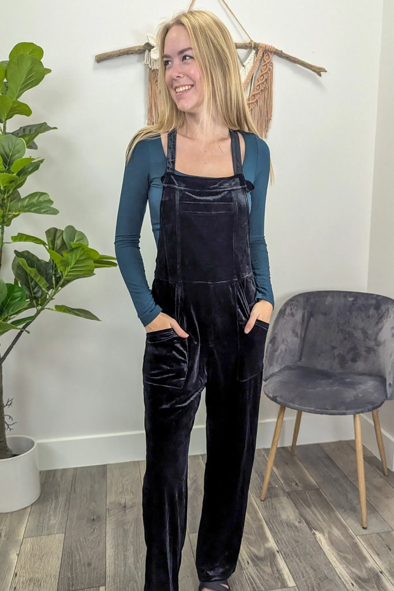 MT Velvet Overalls