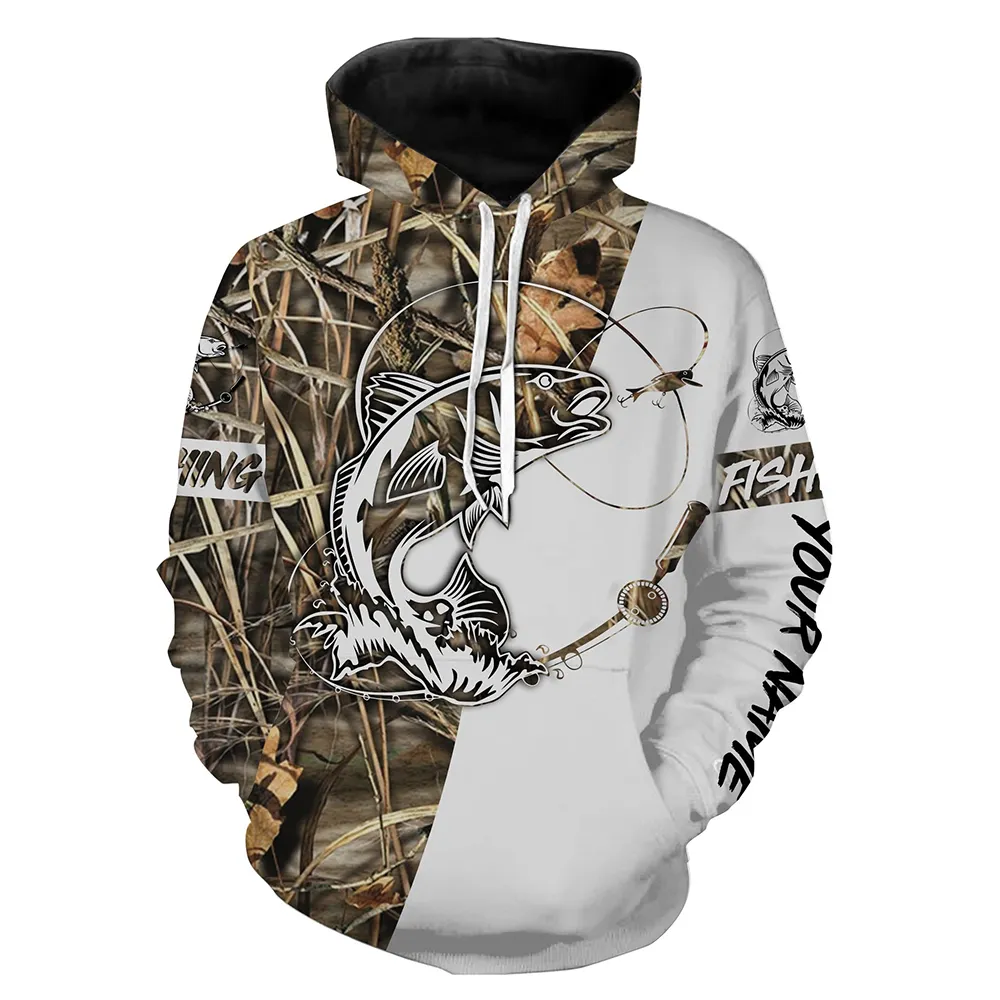 Redfish Puppy Drum Personalized Fishing Shirts Tattoo Full Printing Shirt, All Over Print Long Sleeves, Hoodie