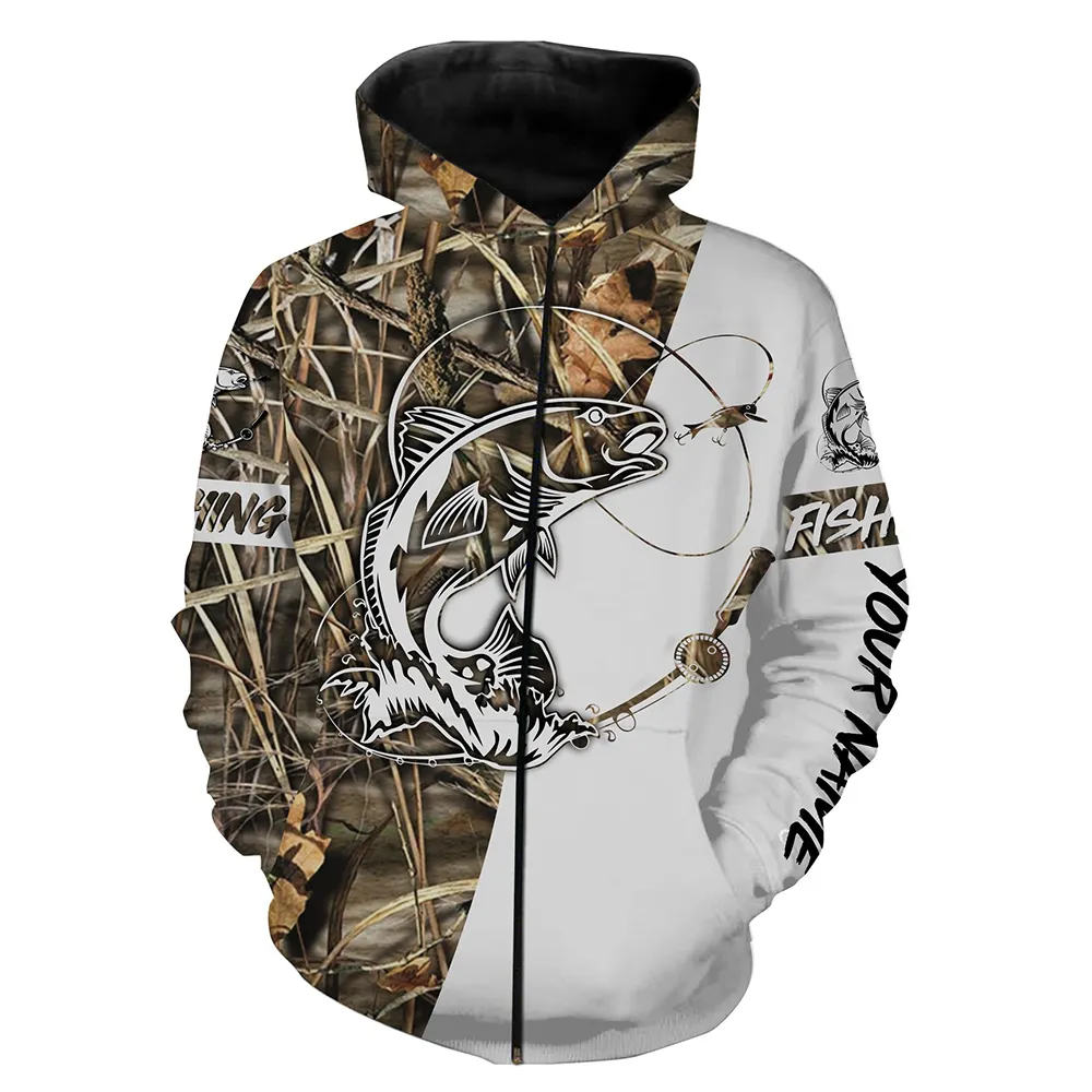 Redfish Puppy Drum Personalized Fishing Shirts Tattoo Full Printing Shirt, All Over Print Long Sleeves, Hoodie